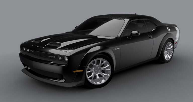 Arriva in Europa la Dodge Challenger Black Ghost
