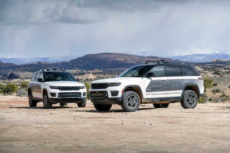 Jeep offre anteprima della futura tecnologia avanzata di guida autonoma