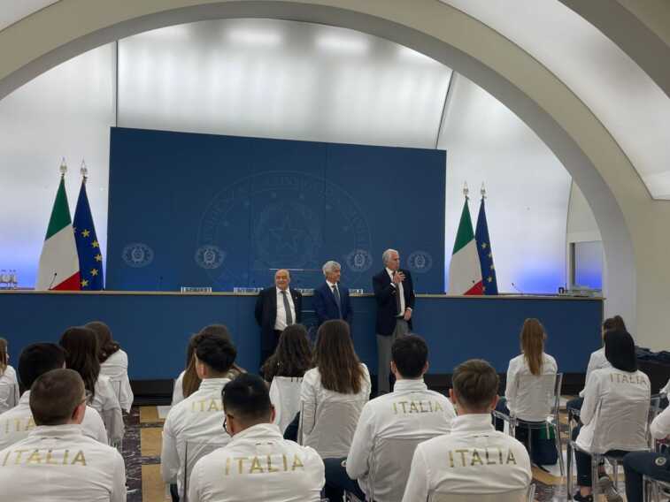 Galleria foto 'Abodi celebra i campioni della ginnastica azzurra' - foto 1