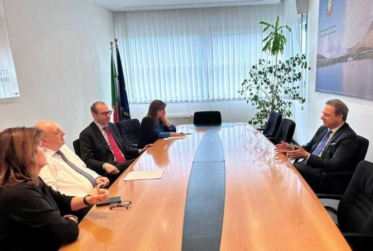 Ambiente ed energia, Pagliaro incontra Pichetto Fratin: «Colloquio proficuo per la salvaguardia dei mari»