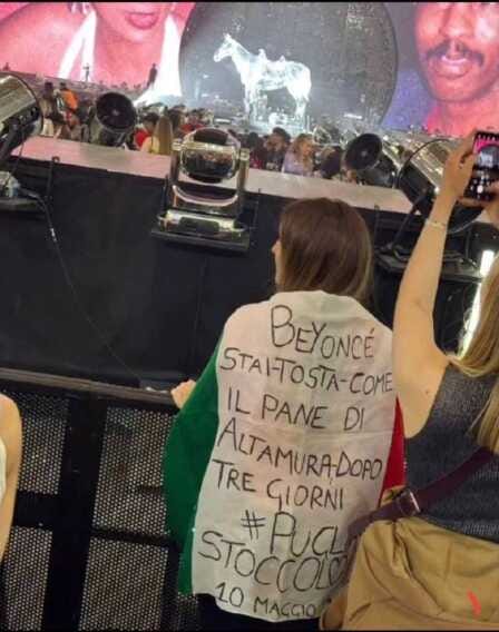 Galleria foto 'Dalla Puglia alla Svezia, la dedica è virale: «Beyoncé stai tosta come il pane di Altamura»' - foto 1