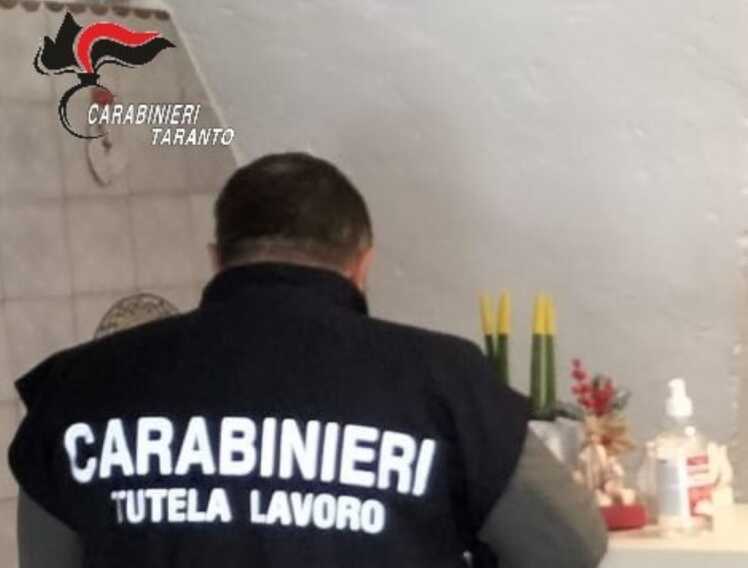 Sospese due attività commerciali nel Tarantino: violavano le norme sulla sicurezza sul lavoro