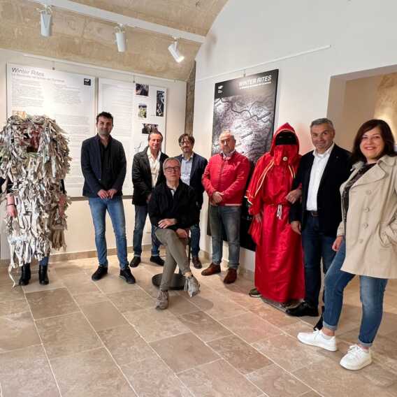 La mostra “Winter Rites – La Basilicata nel tempo del Carnevale” molto gradita dalle Istituzioni locali