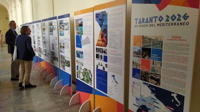 Piscina olimpica, Giochi del Mediterraneo: premiato al MArTA il progetto vincitore – VIDEO