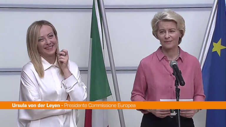 von der Leyen in Emilia Romagna “L’Europa è con voi”