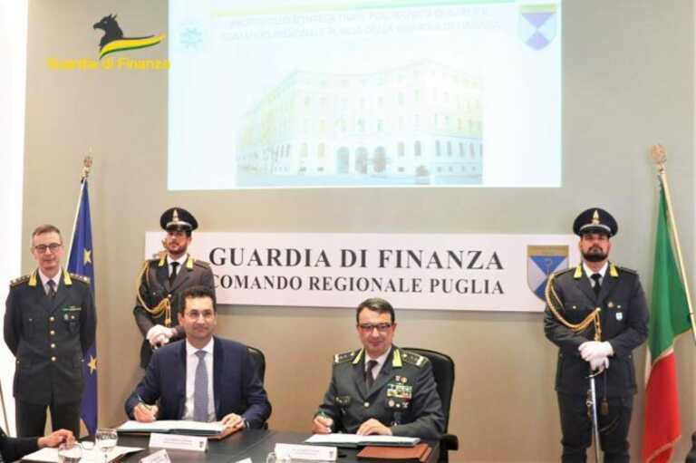 Galleria foto 'Controlli sulle agevolazioni contributive universitarie: rinnovato l’accordo tra Guardia di finanza e Poliba' - foto 1