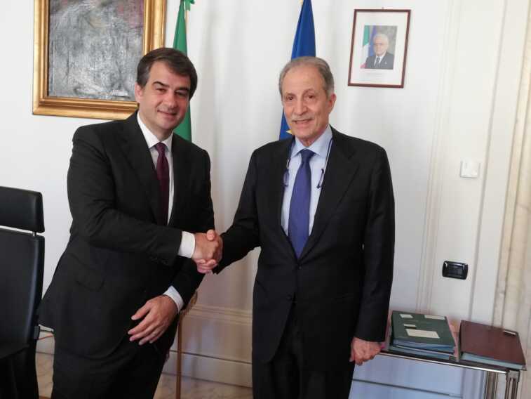 Galleria foto 'Fsc, il presidente Bardi incontra il ministro Fitto: «Grande opportunità per il territorio»' - foto 1