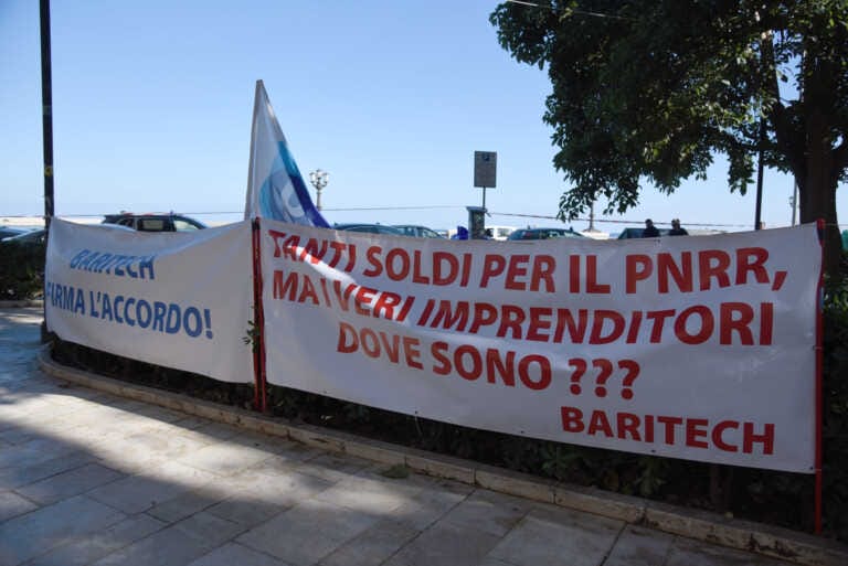 Baritech, dall’Asi un nulla di fatto sul futuro dei 100 dipendenti: «Ma non perdiamo le speranze»