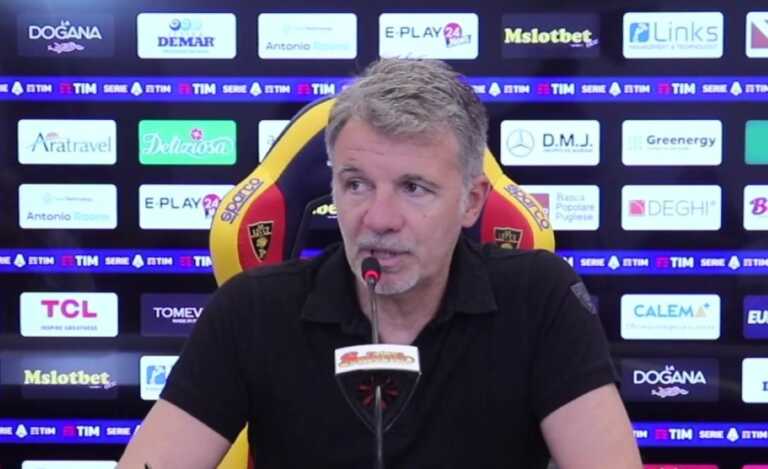 Lecce, Marco Baroni non rinnova: «Grazie per l’impegno. Vissuti insieme due anni straordinari»
