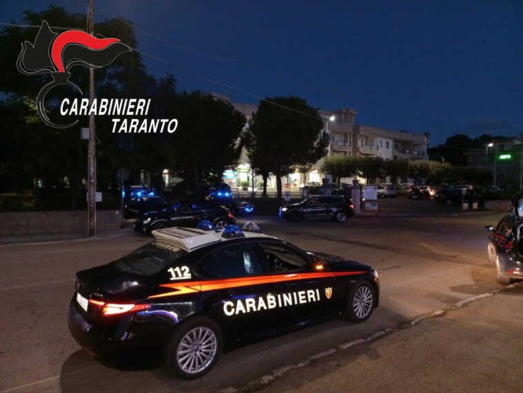 Droga ed estorsioni: arresti nel Tarantino e nel Bolognese. Nell’operazione impegnati 60 carabinieri