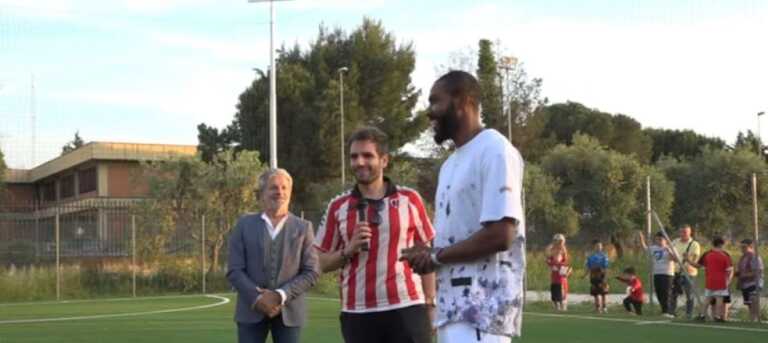 Ceter del Bari inaugura il campetto a Modugno: grande ospite d’eccezione per il calcio d’inizio
