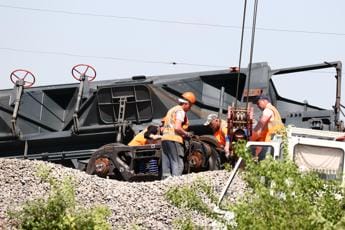 Crimea, deraglia treno che trasportava grano