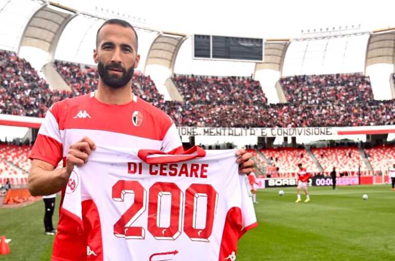 Il Bari riparte da capitan Di Cesare: «Voglio darmi un’ultima possibilità senza alcun rimpianto»