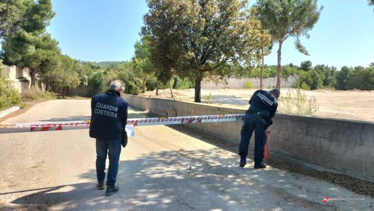 Galleria foto 'Ex cava trasformata in una maxi discarica: sequestrata un’area di 40mila metri quadrati a Massafra – VIDEO' - foto 3
