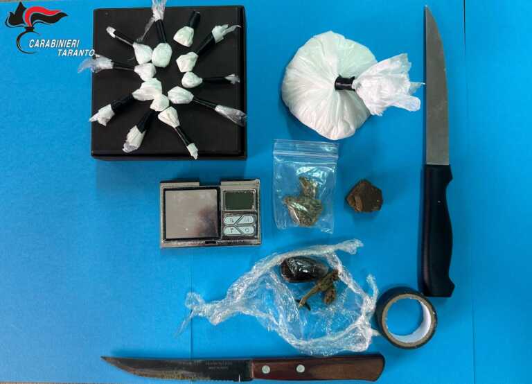In casa droga pronta per essere venduta: arrestato un 25enne a Laterza