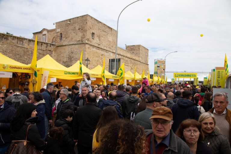 In 600mila al Villaggio Coldiretti a Bari: «Occasione per conoscere l’agricoltura italiana e pugliese»