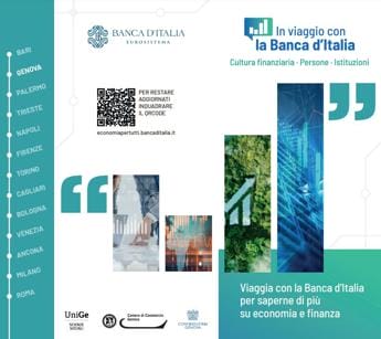 ‘In viaggio con la Banca d’Italia’, tappa a Genova tra educazione finanziaria e cyber security