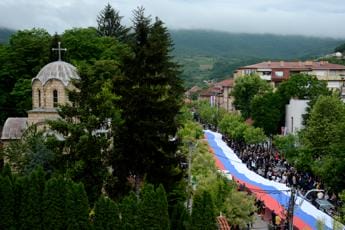 Galleria foto 'Kosovo, nuove proteste nel Nord. Kurti: “Pronto a incontrare presidente Serbia”' - foto 1