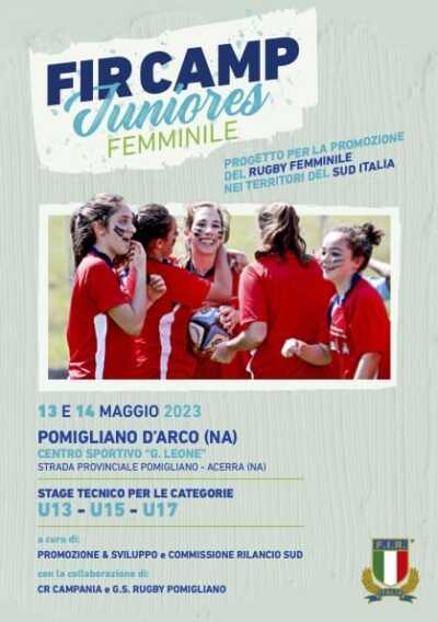 Galleria foto 'Rugby, sabato e domenica il primo Fir Camp Juniores femminile: partecipano 18 atlete pugliesi' - foto 1