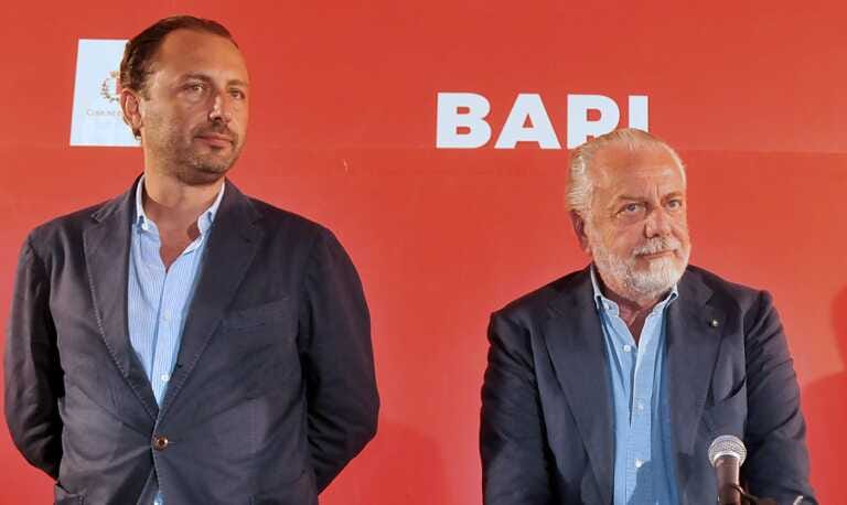 Bari, il futuro non spaventa i De Laurentiis: dialoghi ben avviati per la cessione in caso di promozione