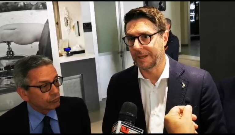 Brindisi, Molteni con Marchionna: «Qui per vincere e riaffermare la presenza dello Stato» – VIDEO