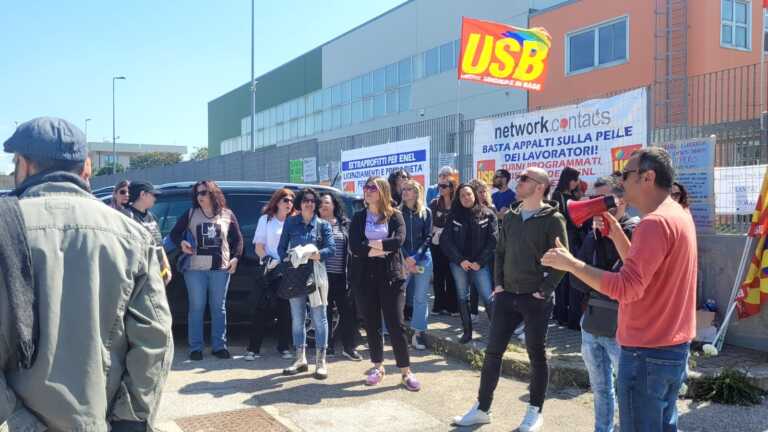 Vertenza Network Contacts, a rischio 150 famiglie: «Dall’azienda condotta antisindacale»