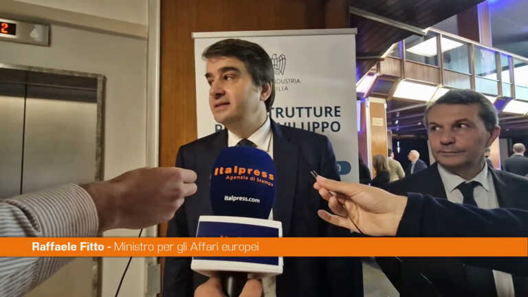 Infrastrutture, Fitto “Serve utilizzare le risorse in modo efficace”