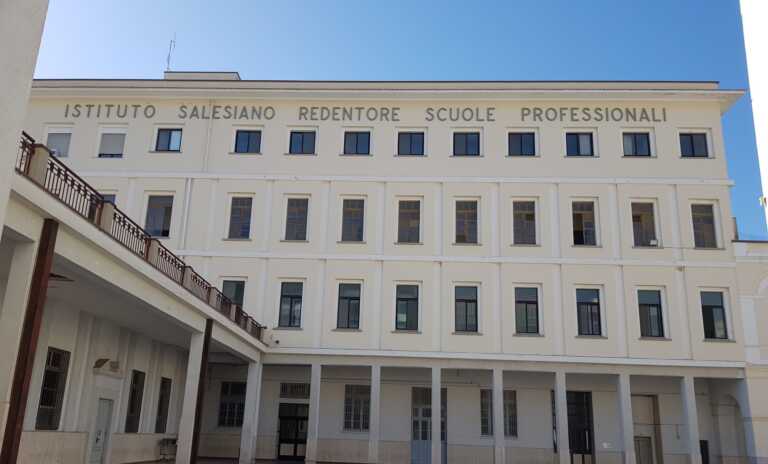 Un’academy nel Redentore a Bari: intervento al rush finale. Quasi chiuso il cantiere nell’Istituto Salesiano