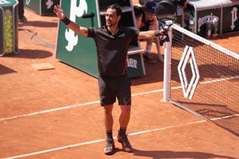 Galleria foto 'Roland Garros 2023, Fognini vola al terzo turno. Giorgi si ritira' - foto 1