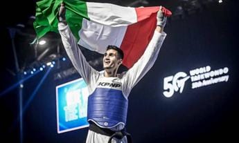 Galleria foto 'Simone Alessio campione del mondo Taekwondo nella categoria -80 kg' - foto 1