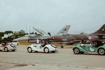 Galleria foto '1000 Miglia, al via la 2/a tappa, al comando Fontanella-Covelli su Lancia' - foto 1