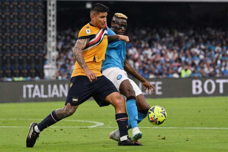 Galleria foto 'Il Napoli chiude battendo la Samp, omaggio a Quagliarella' - foto 1