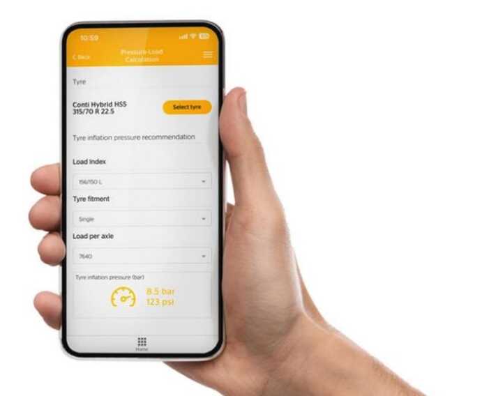 Continental lancia l’app mobile TireTech per le flotte
