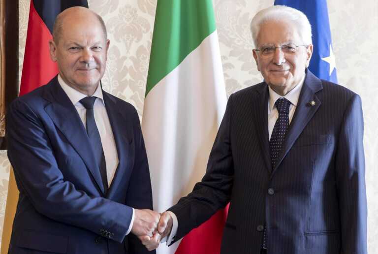 Galleria foto 'Ue e Ucraina al centro dell’incontro tra Mattarella e Scholz' - foto 1