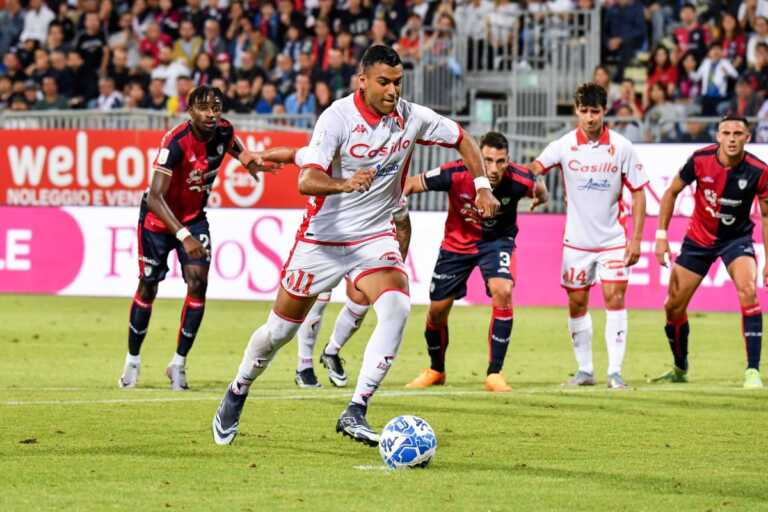 Galleria foto 'Antenucci pareggia al 96° su rigore, Cagliari-Bari 1-1' - foto 1