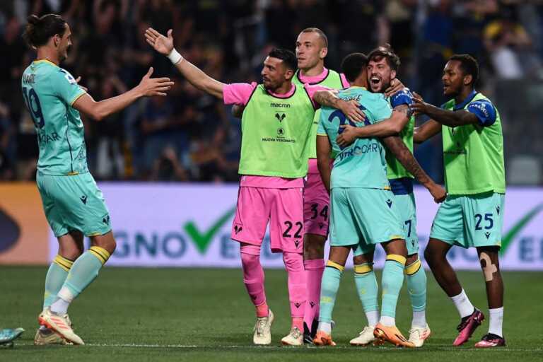 Galleria foto 'Verona batte Spezia 3-1 e rimane in A, liguri retrocedono' - foto 1