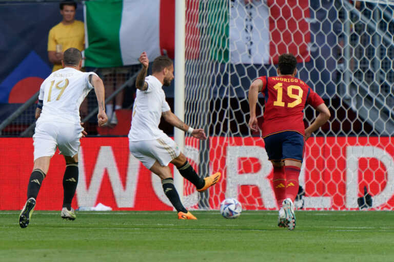 Galleria foto 'Azzurri ko all’88°, Spagna in finale di Nations League' - foto 1