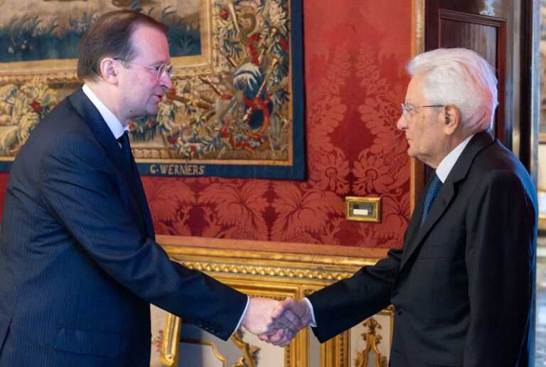 Galleria foto 'Mattarella ha ricevuto il nuovo ambasciatore russo Paramonov' - foto 1