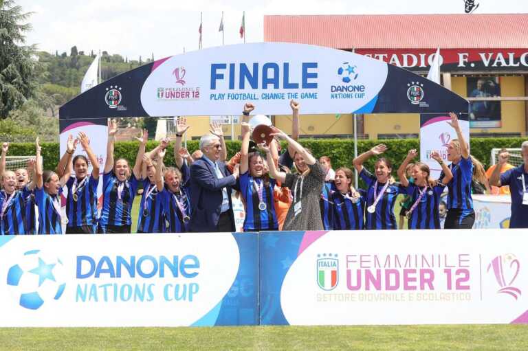 Galleria foto 'Danone Nations Cup, alle ragazze dell’Inter Under 12 la 7^ edizione' - foto 1