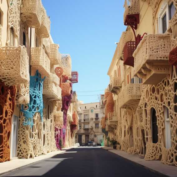 Galleria foto 'La Puglia all’uncinetto, le immagini create con l’intelligenza artificiale per curare la nostalgia – FOTO' - foto 4