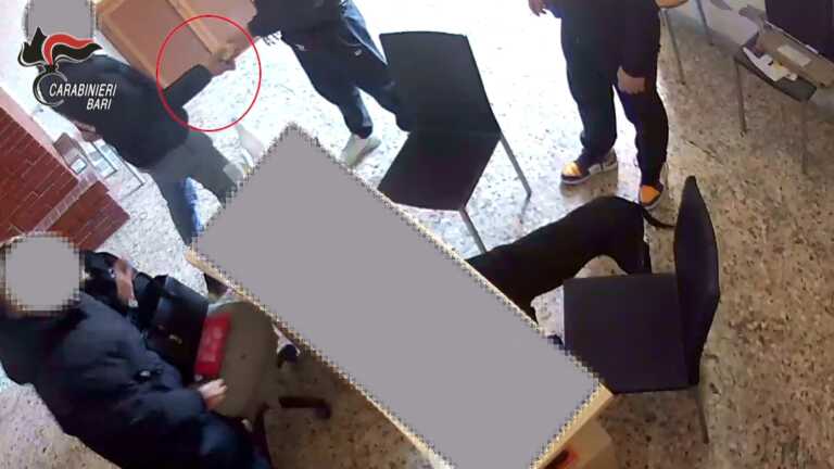 Scacco al clan Strisciuglio: arrestate 12 persone per estorsione aggravata dal metodo mafioso – VIDEO