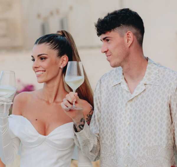 Alessandro Bastoni festeggia le nozze in Puglia, weekend da sogno con Camilla Bresciani