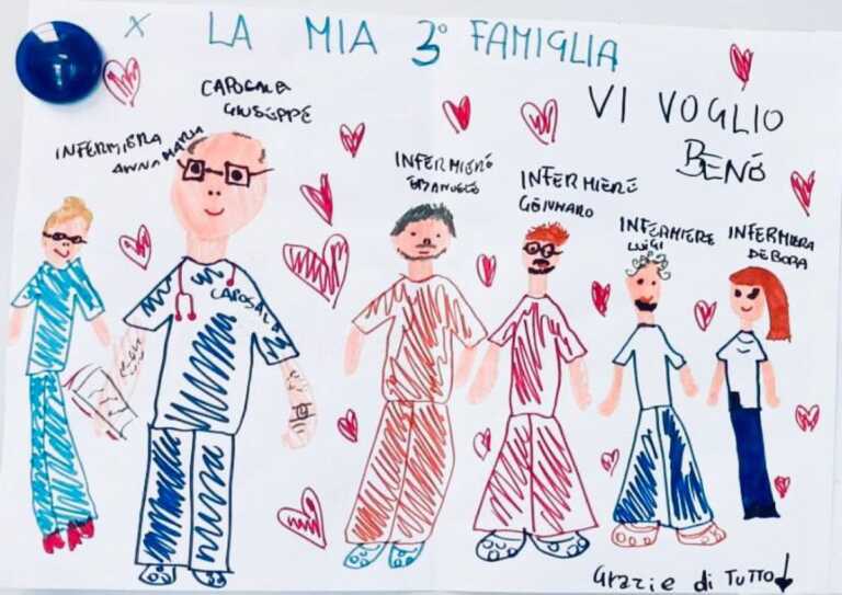 Trapianto di reni per una 12enne al Policlinico di Bari: la piccola sta bene e ringrazia con i suoi disegni