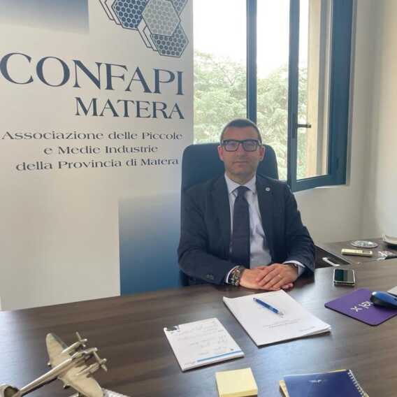 Matera, Cosimo Dottorini è il nuovo direttore di Confapi