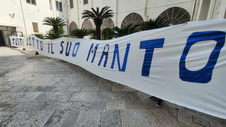 Detenuta a Trani cuce un manto per la Madonna: «Esperienza unica e meravigliosa»