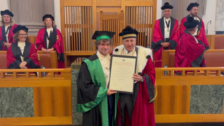 Galleria foto 'Ad Alberto Angela la laurea honoris causa della Federico II' - foto 1