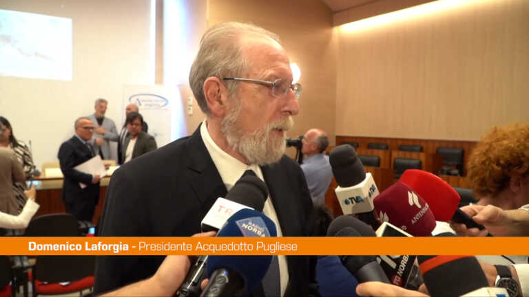 Galleria foto 'Acquedotto Pugliese, Laforgia “Investimenti strategici da record”' - foto 1