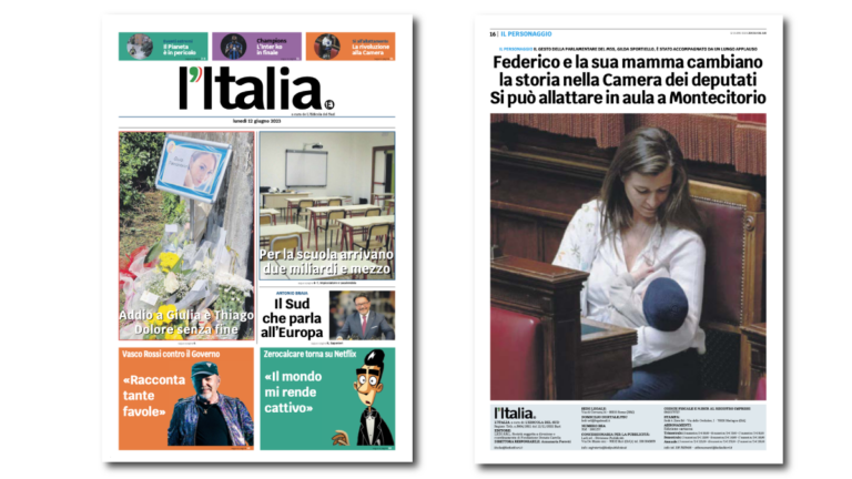 L’Italia del 12 giugno 2023
