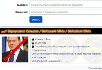 Galleria foto '‘Berlusconi liquidato’, la foto choc nella lista dei nemici di Kiev' - foto 1