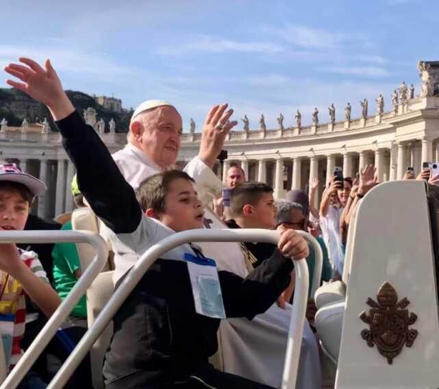 Andria, gli alunni dell’istituto “Verdi-Cafaro” dal Papa. Poi la premiazione del progetto PalestraNatura 2023
